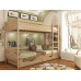 Кровать Нота 2-х ярусная из массива березы