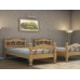 Кровать Точенка 2-х ярусная из массива березы