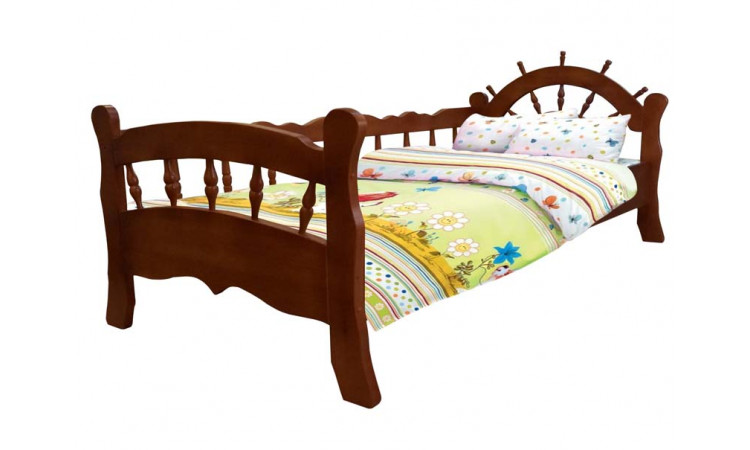 Кровать Моряк детская из массива березы