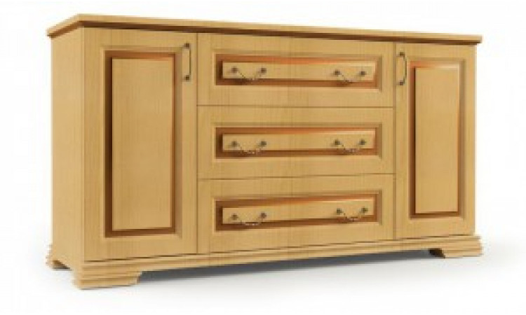 Комод Глория-3 из массива березы