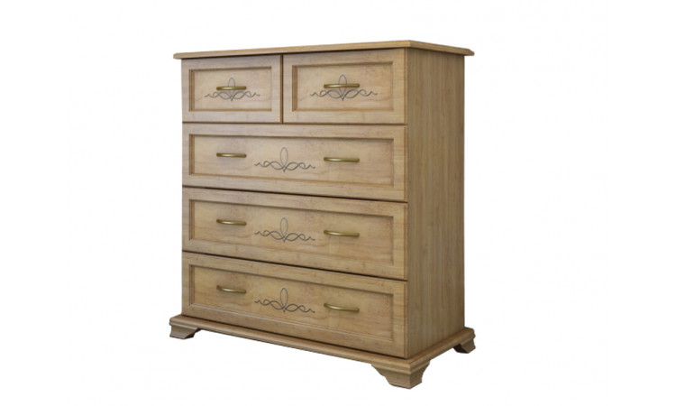 Комод Соната-2 из массива березы