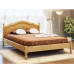 Кровать Лама-2 из массива березы