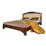 Двуспальные кровати с мягким изголовьем