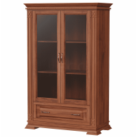 Книжный шкаф Верди 124 из массива