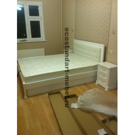 Кровать Омега-6,цвет белый