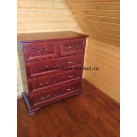 Комод Лира,цвет мокко-3