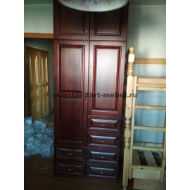 Шкаф распашной-2,мокко-3