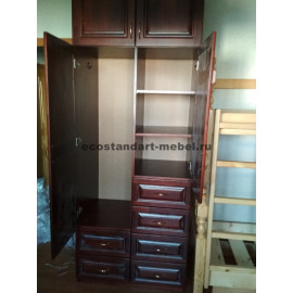 Шкаф распашной,мокко-3