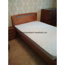 Кровать Бали 140х200,цвет старый орех-2