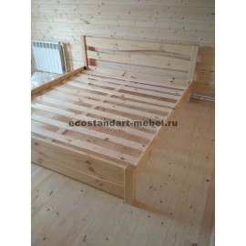 Кровать Лотос,цвет натуральный