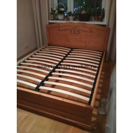 Кровать Муза-2,старый орех-2